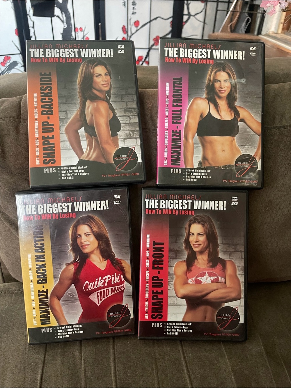 Jillian Michael’s the biggest winner workout dvd set